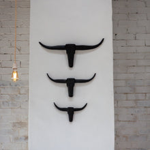 Load image into Gallery viewer, Wooden Nguni Head Wall Decor