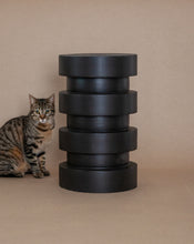 Load image into Gallery viewer, Turned Annulated Wooden Stool