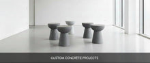 Load image into Gallery viewer, Concrete Stools and side table
