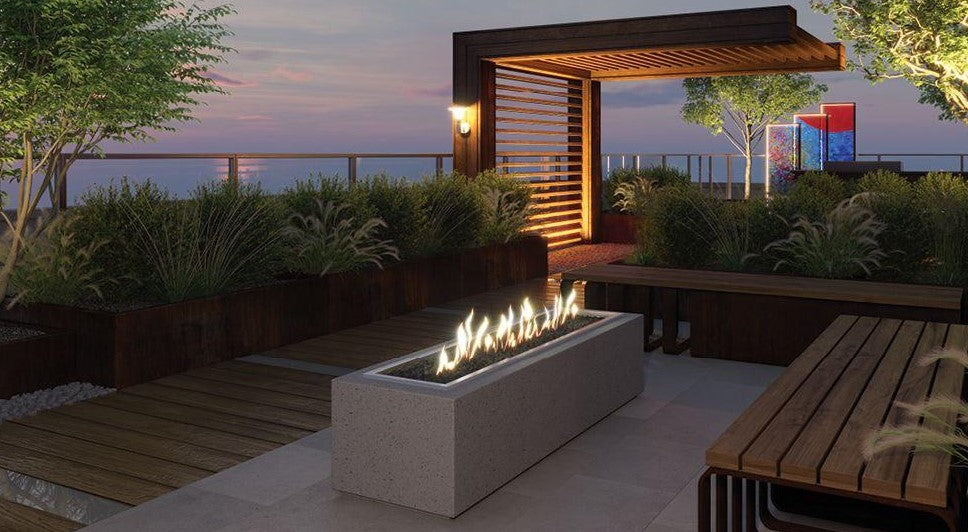 Slab Fire Pit